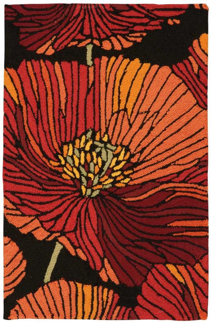 Nourison - Fantasy 19in x 29in Black Area Rug - FA24-99446217691 veiw 1