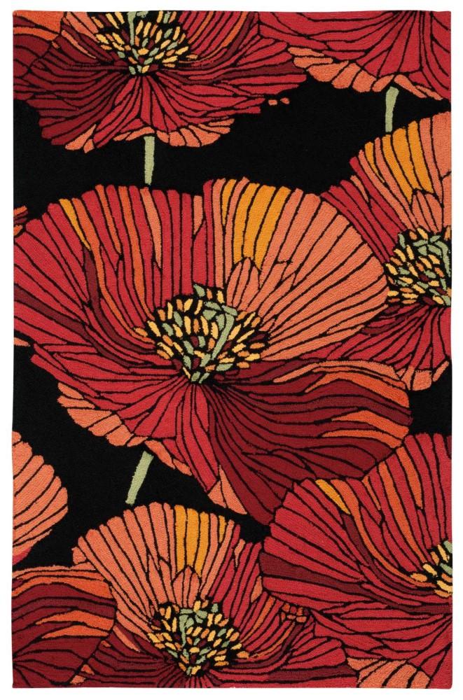 Nourison - Fantasy FA24 Black 36in x 56in Area Rug - FA24-99446217653 veiw 1