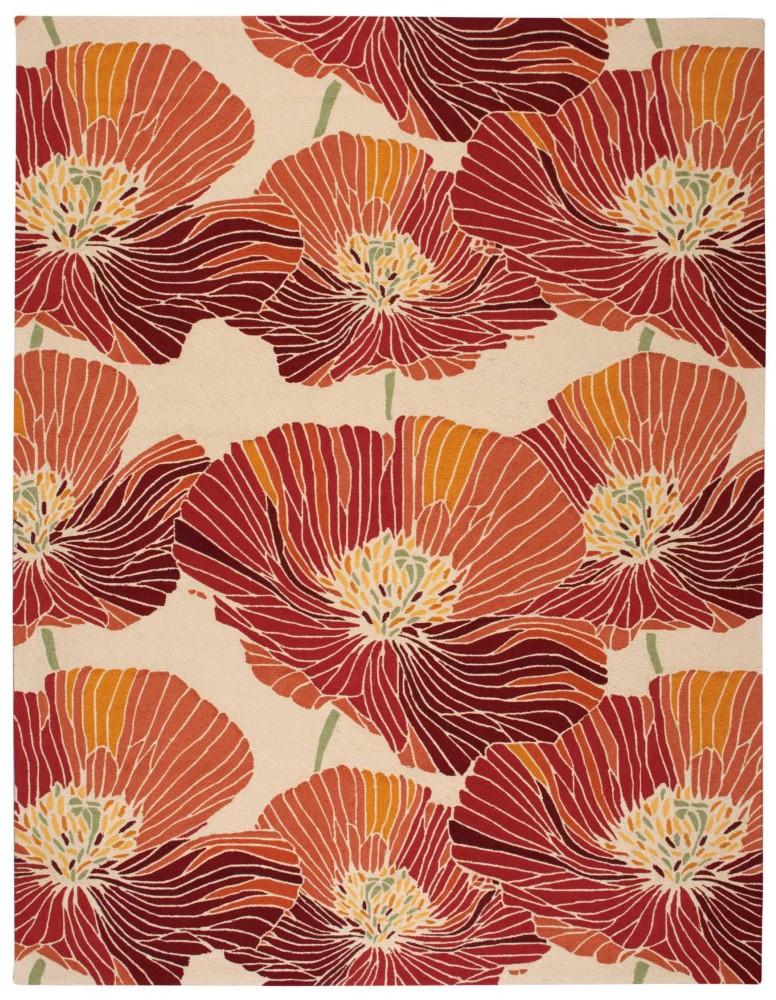 Nourison - Fantasy FA24 Orange 8 x 106in Rug - FA24-99446217530 veiw 1