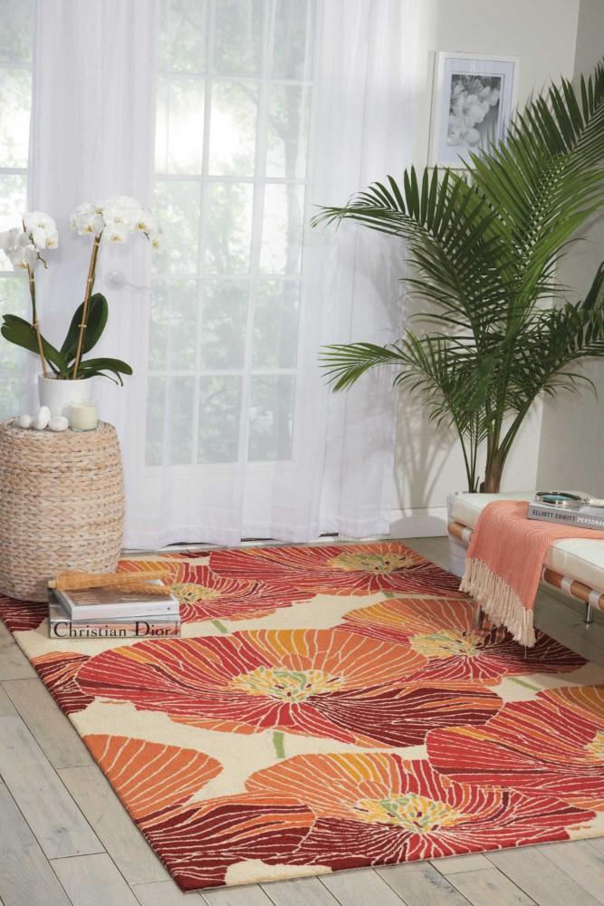 Nourison - Fantasy FA24 Orange 8 x 106in Rug - FA24-99446217530 veiw 2