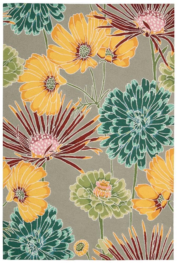 Nourison - Fantasy FA26 Bone 5 x 76in Area Rug - FA26-99446281838 veiw 1