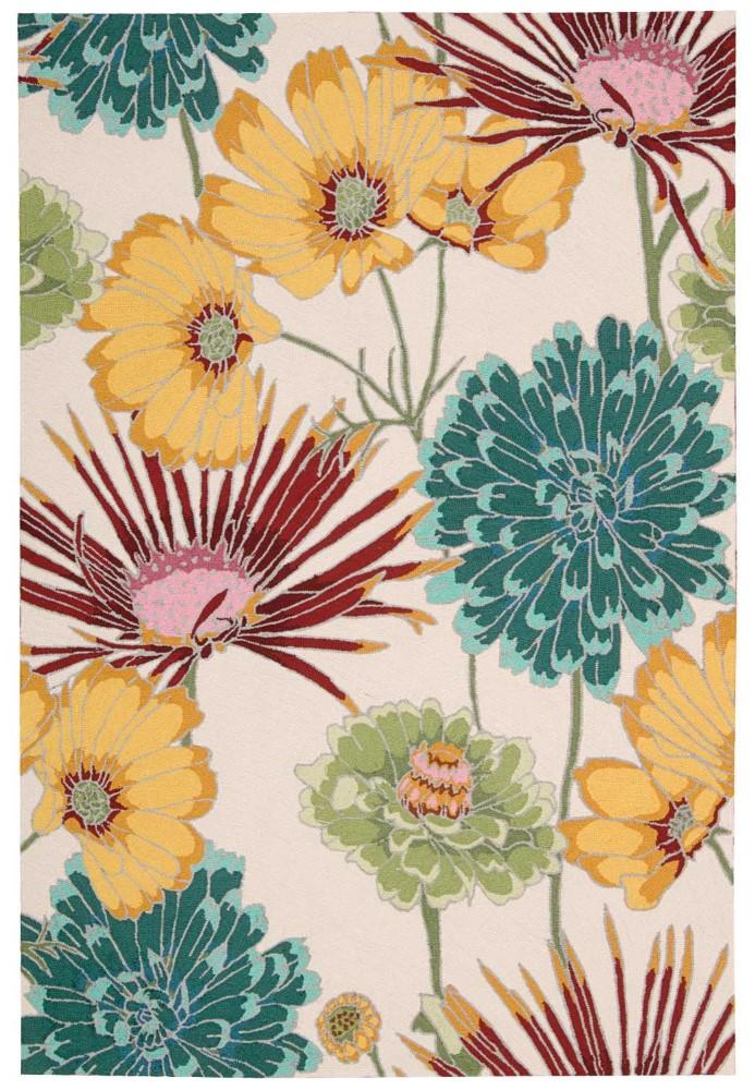 Nourison - Fantasy FA26 White Multicolor 5 x 76in Area Rug - FA26-99446271440 veiw 1