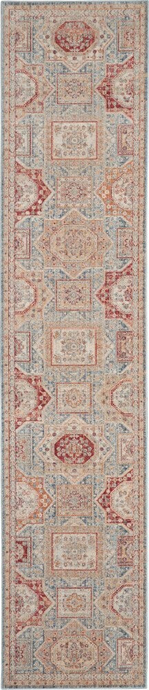Nourison - Homestead 27in x 12 Traditional Area Rug - HMS02-99446767554_CLOSEOUT veiw 1