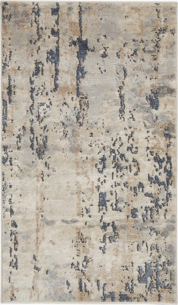 Nourison - Quarry 22in x 39in Modern Area Rug - QUA01-99446745781 veiw 1