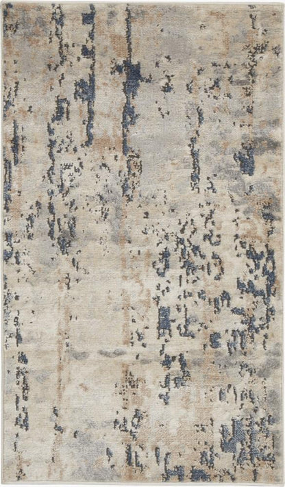 Nourison - Quarry 22in x 39in Modern Area Rug - QUA01-99446745781 veiw 1