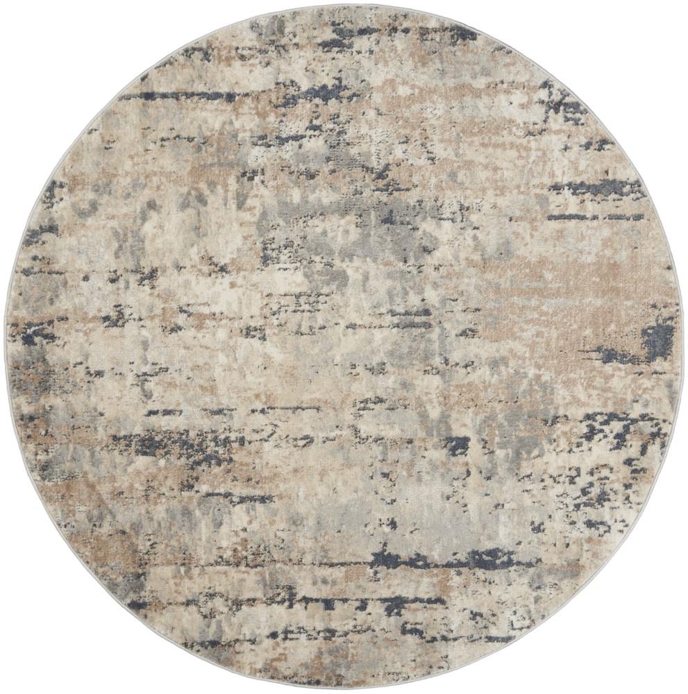 Nourison - Quarry 4 x Round Area Rug - QUA01-99446272256 veiw 1