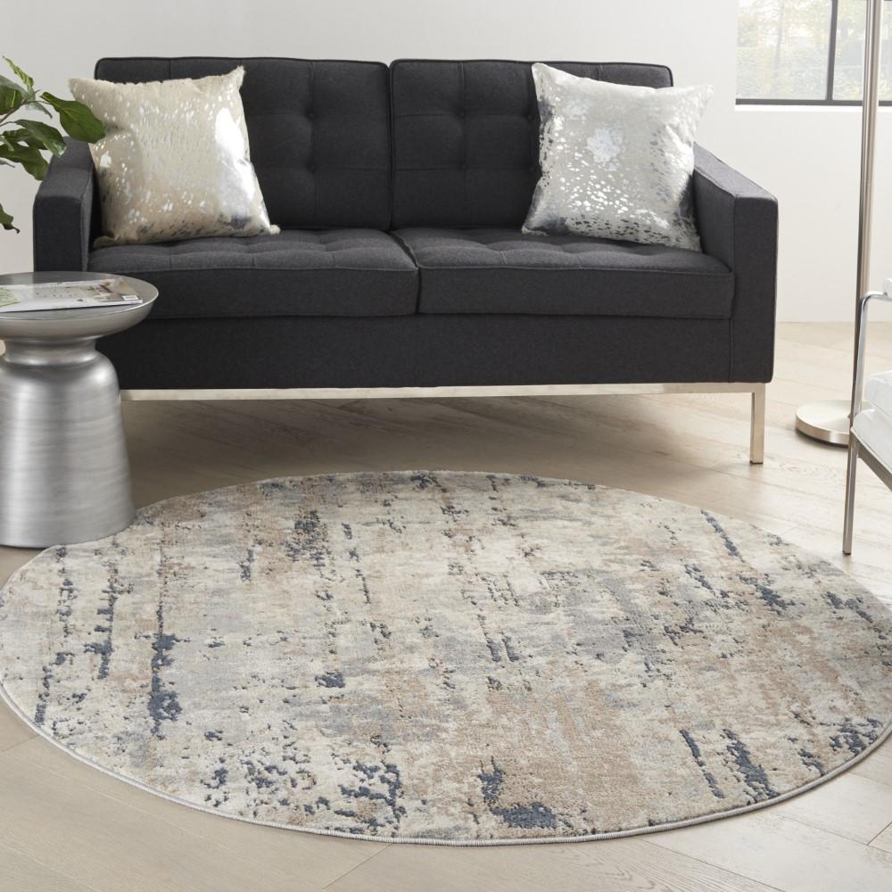 Nourison - Quarry 4 x Round Area Rug - QUA01-99446272256 veiw 2