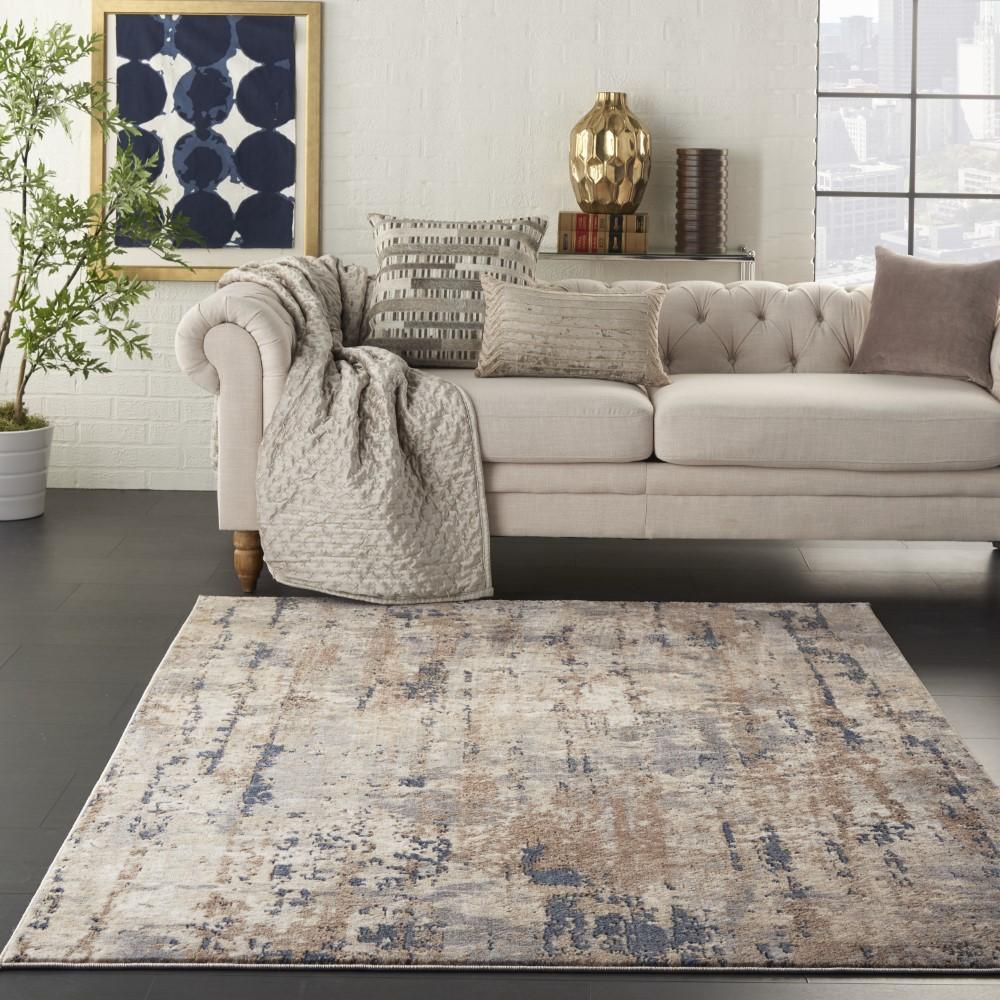 Nourison - Quarry 53in x 73in Modern Area Rug - QUA01-99446746122 veiw 2