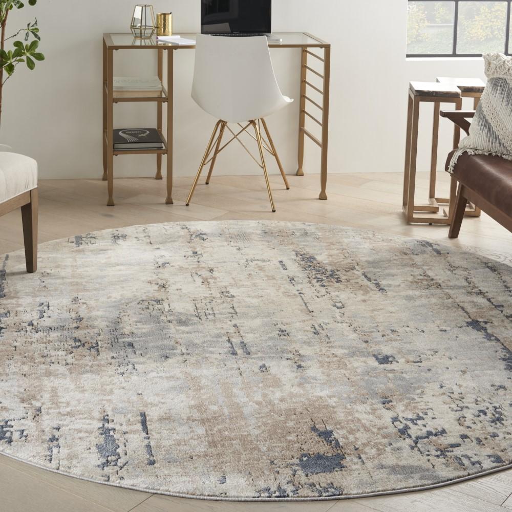 Nourison - Quarry 710in x Round Area Rug - QUA01-99446272300 veiw 2