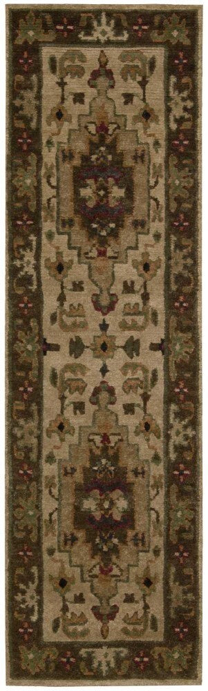 Nourison - Tahoe TA01 Beige 23in x 8 Hallway Rug - TA01-99446622792 veiw 1