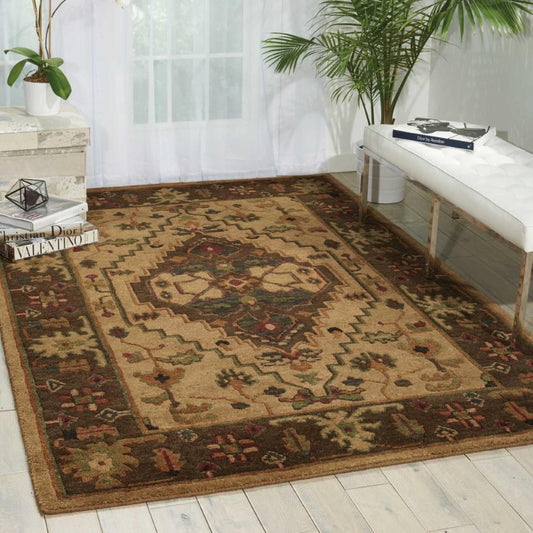 Nourison - Tahoe TA01 Beige 79in x 99in Rug - TA01-99446624147 veiw 2