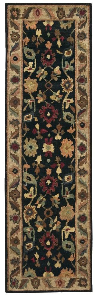 Nourison - Tahoe TA08 Black 23in x 8 Hallway Rug - TA08-99446772459 veiw 1
