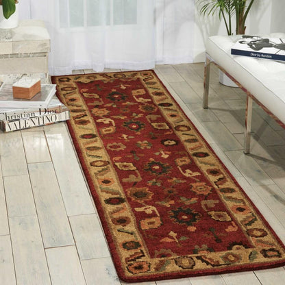 Nourison - Tahoe TA08 Red 23in x 8 Hallway Rug - TA08-99446336941 veiw 2