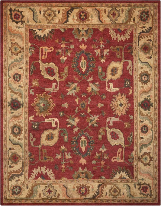 Nourison - Tahoe TA08 Red 86in x 116in Rug - TA08-99446337757 veiw 1