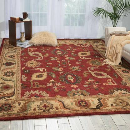 Nourison - Tahoe TA08 Red 86in x 116in Rug - TA08-99446337757 veiw 2