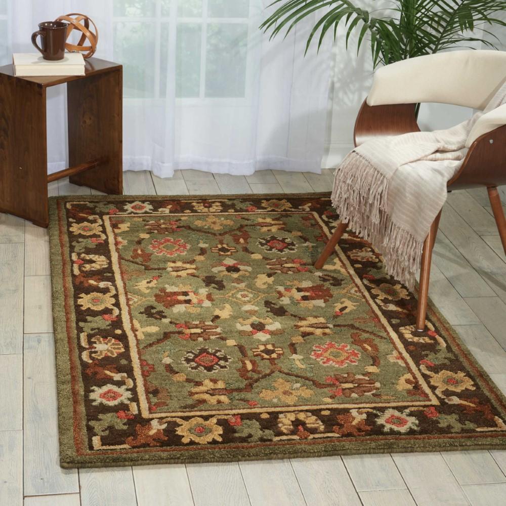 Nourison - Tahoe TA10 Green 79in x 99in Rug - TA10-99446689818 veiw 2