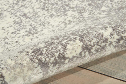 Nourison - Twilight TWI06 Grey 86in x 116in Oversized Rug - TWI06-99446292483 veiw 2