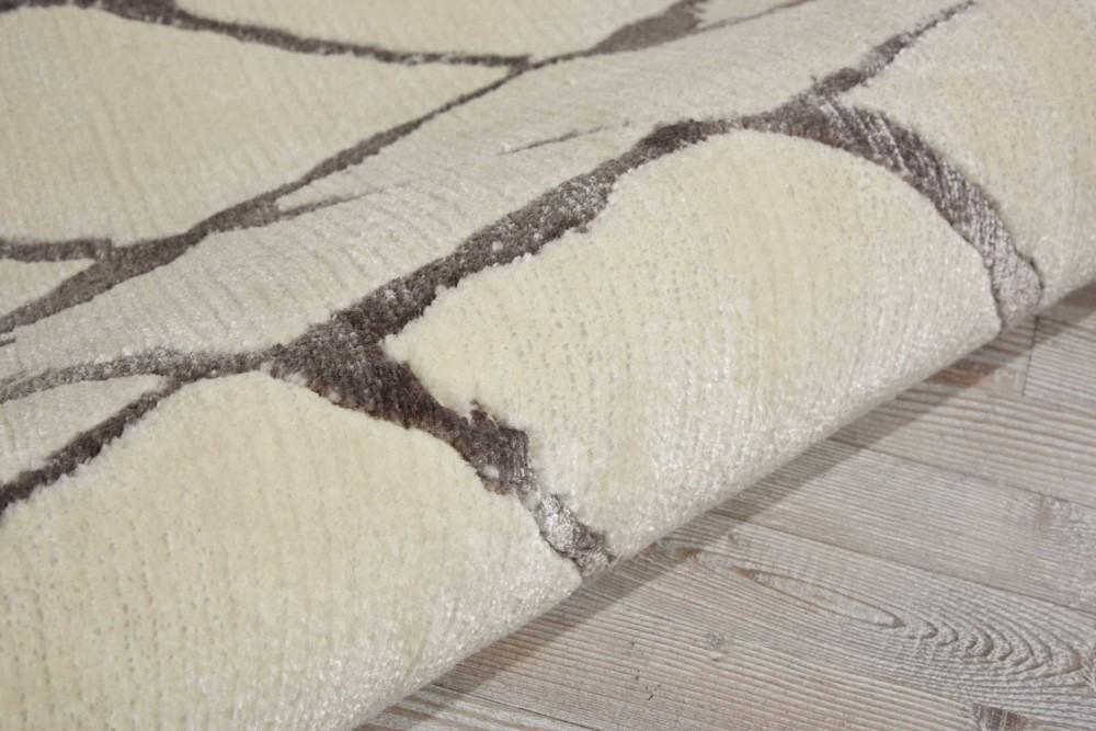 Nourison - Twilight TWI15 Ivory/Bone 8 x Round Large Rug - TWI15-99446358189 veiw 2