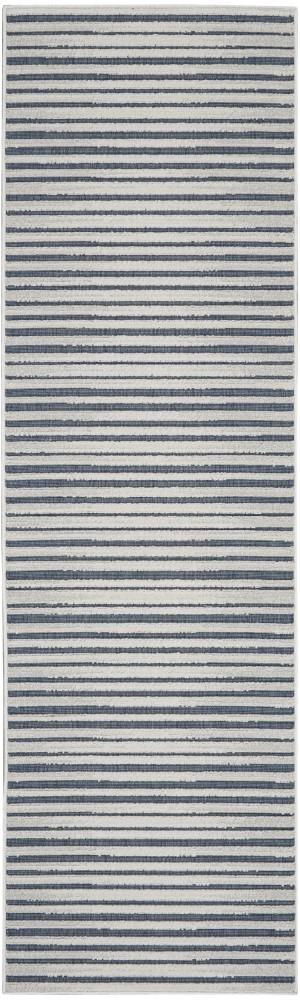 Nourison - Key Largo 22in x 10 Blue Area Rug - KLG01-99446770486_CLOSEOUT veiw 1