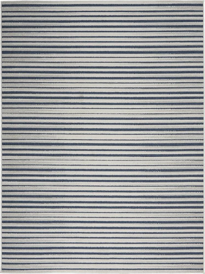 Nourison - Key Largo 4x6 Blue Area Rug - KLG01-99446770493_CLOSEOUT veiw 1