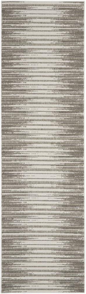 Nourison - Key Largo 22in x 76in Light Grey Area Rug - KLG01-99446768261_CLOSEOUT veiw 1