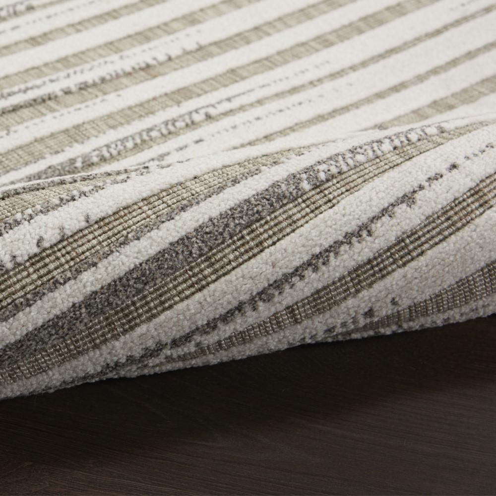 Nourison - Key Largo 4x6 Light Grey Area Rug - KLG01-99446768315_CLOSEOUT veiw 2