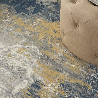 Nourison - Twilight 79in x 99in Area Rug - TWI22-99446788665 veiw 4