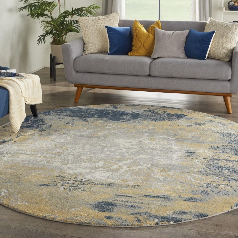 Nourison - Twilight 8 x Round Area Rug - TWI22-99446789679 veiw 3