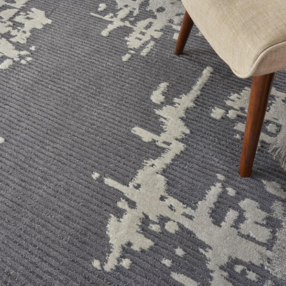 Nourison - Symmetry SMM02 Ivory and Bone 39in x 59in Area Rug - SMM02-99446495600 - CLOSEOUT veiw 3
