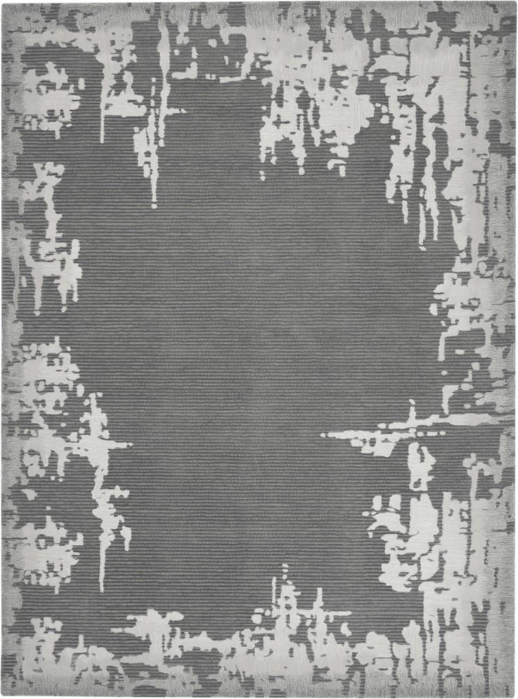 Nourison - Symmetry SMM02 Ivory and Bone 86in x 116in Oversized Textured Rug - SMM02-99446495273_CLOSEOUT veiw 1
