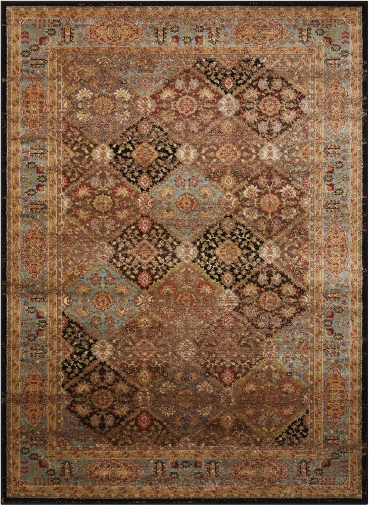 Nourison - Delano DEL03 Black 53in x 73in Area Rug - DEL03-99446370549_CLOSEOUT veiw 1
