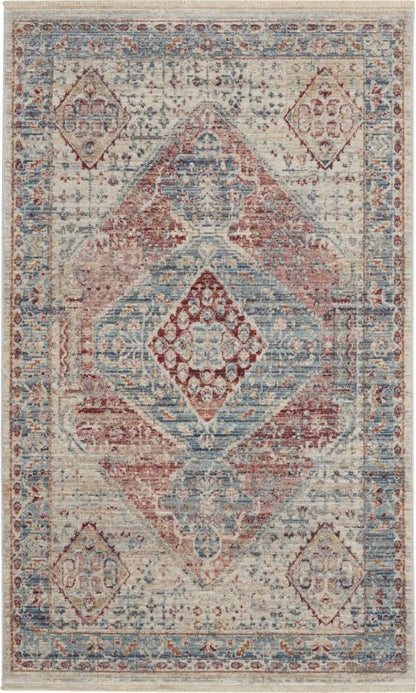 Nourison - Homestead 3x5 Traditional Area Rug - HMS03-99446767691_CLOSEOUT veiw 1