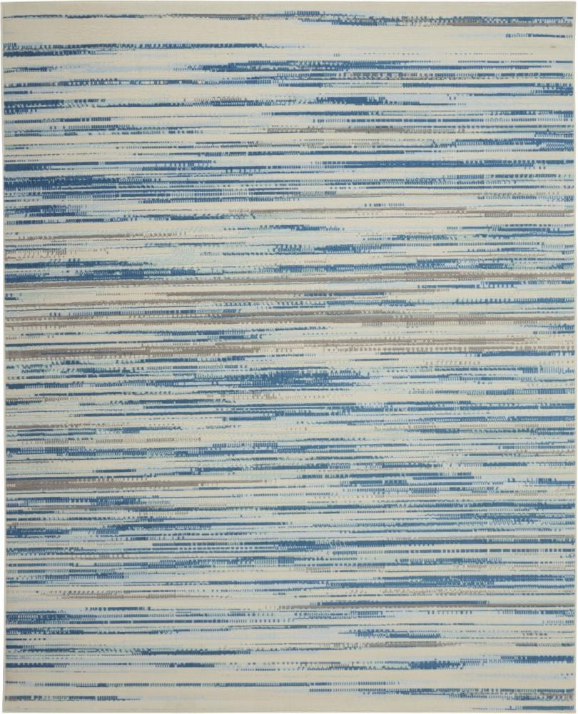 Nourison - Jubilant 7x10 Blue Area Rug - JUB04-99446764140 veiw 1