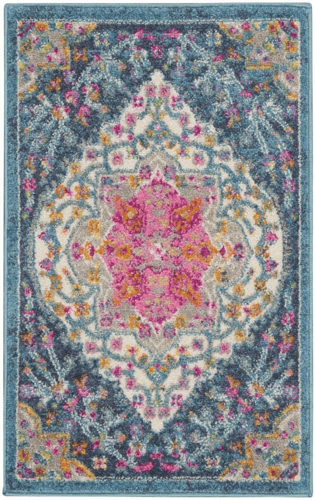 Nourison - Passion 110in x 210in Multicolor Area Rug - PSN39-99446781024 veiw 1