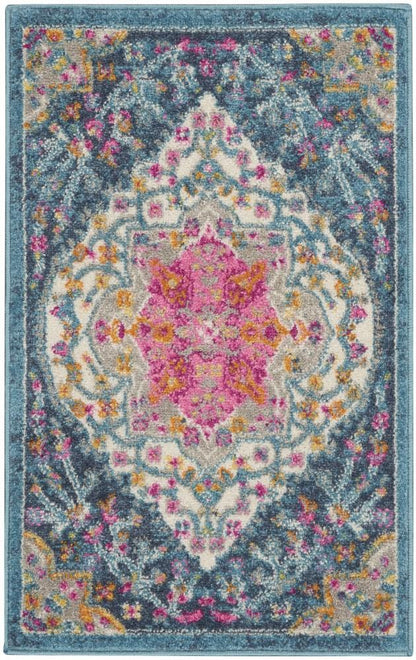 Nourison - Passion 110in x 210in Multicolor Area Rug - PSN39-99446781024 veiw 1
