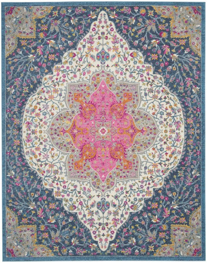 Nourison - Passion 8x10 Multicolor Area Rug - PSN39-99446781161 veiw 1