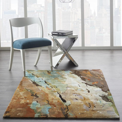 Nourison - Prismatic 39in x 59in Multicolor Abstract Area Rug - PRS09-99446362445 veiw 2
