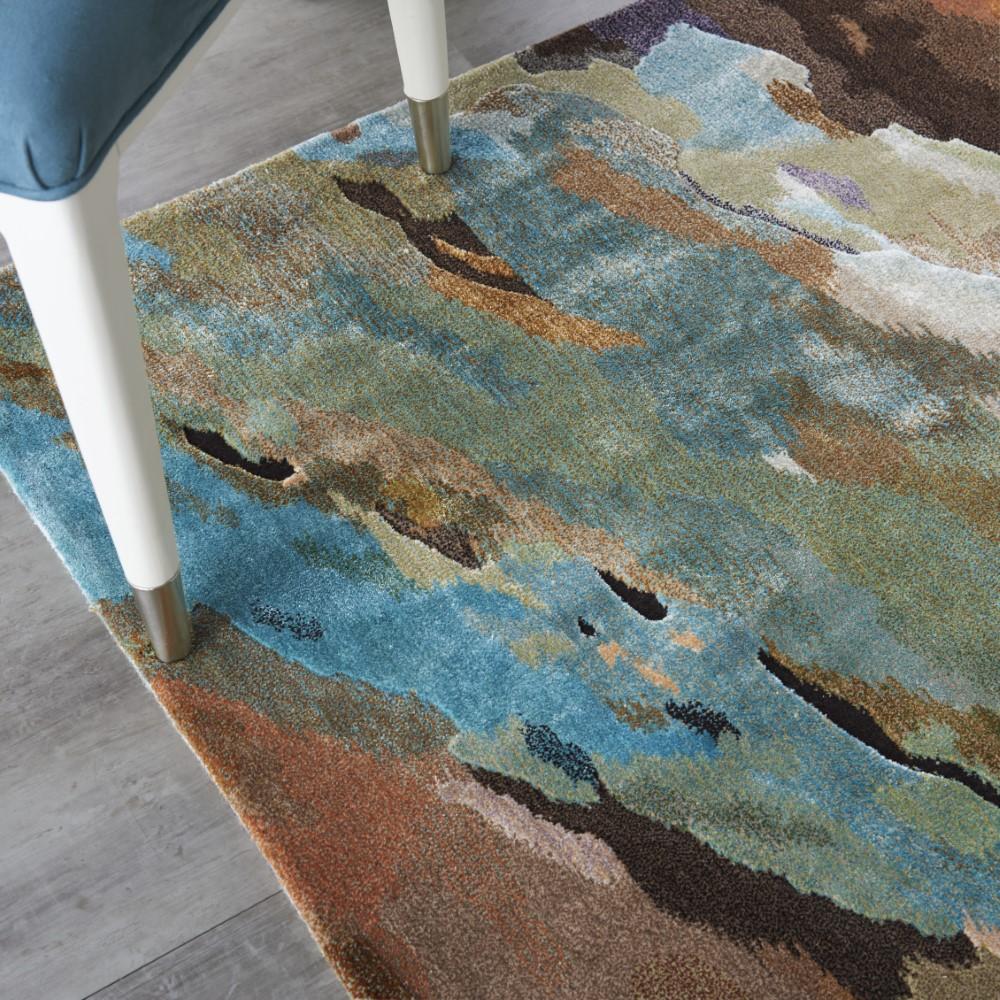 Nourison - Prismatic 39in x 59in Multicolor Abstract Area Rug - PRS09-99446362445 veiw 3