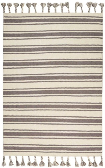 Nourison - Rio Vista DST01Ivory/Bone 4 x 66in Area Rug - DST01-99446391674_CLOSEOUT veiw 1