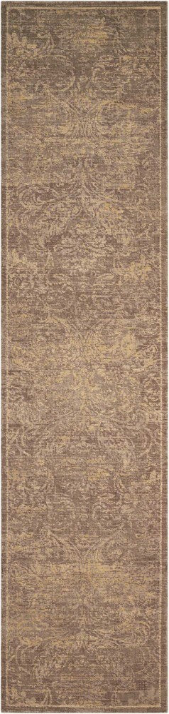 Nourison - Silken Allure SLK19 Beige 25in x 10 Hallway Rug - SLK19-99446154064_CLOSEOUT veiw 1