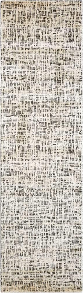 Nourison - Starlight STA02 Black 23in x 8 Hallway Rug - STA02-99446291875_CLOSEOUT veiw 1