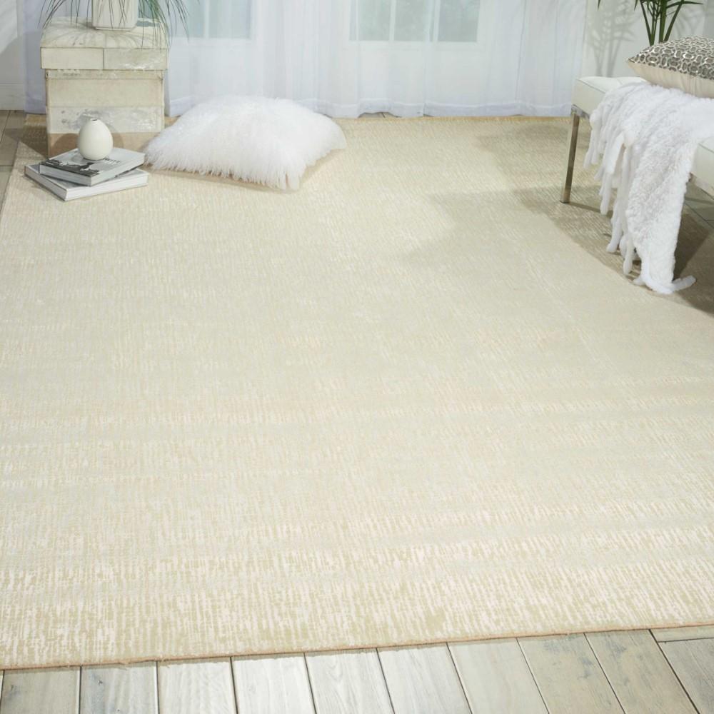 Nourison - Starlight STA02 White 35in x 55in Area Rug - STA02-99446291974_CLOSEOUT veiw 2
