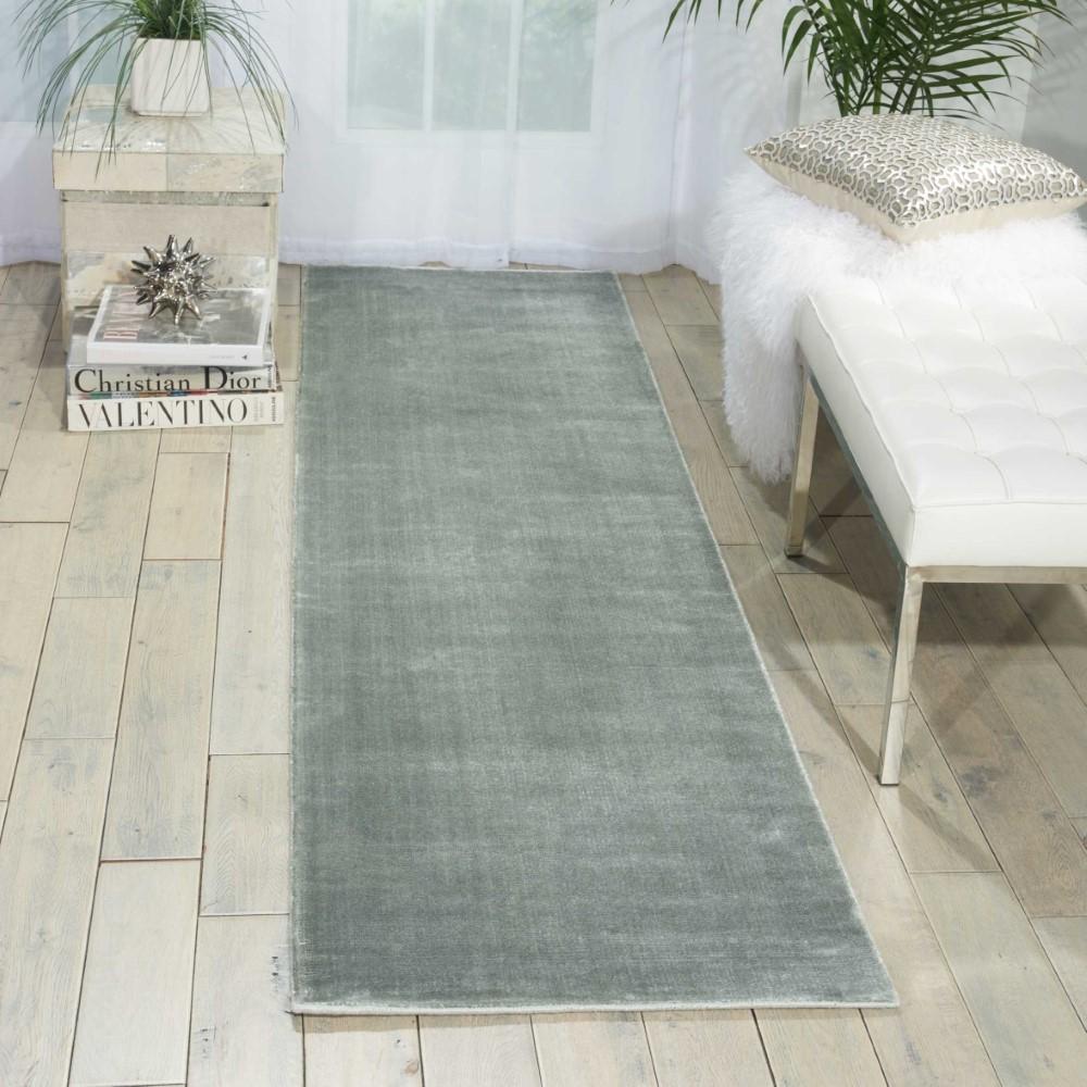Nourison - Starlight STA06 Grey 23in x 8 Hallway Rug - STA06-99446225283_CLOSEOUT veiw 2