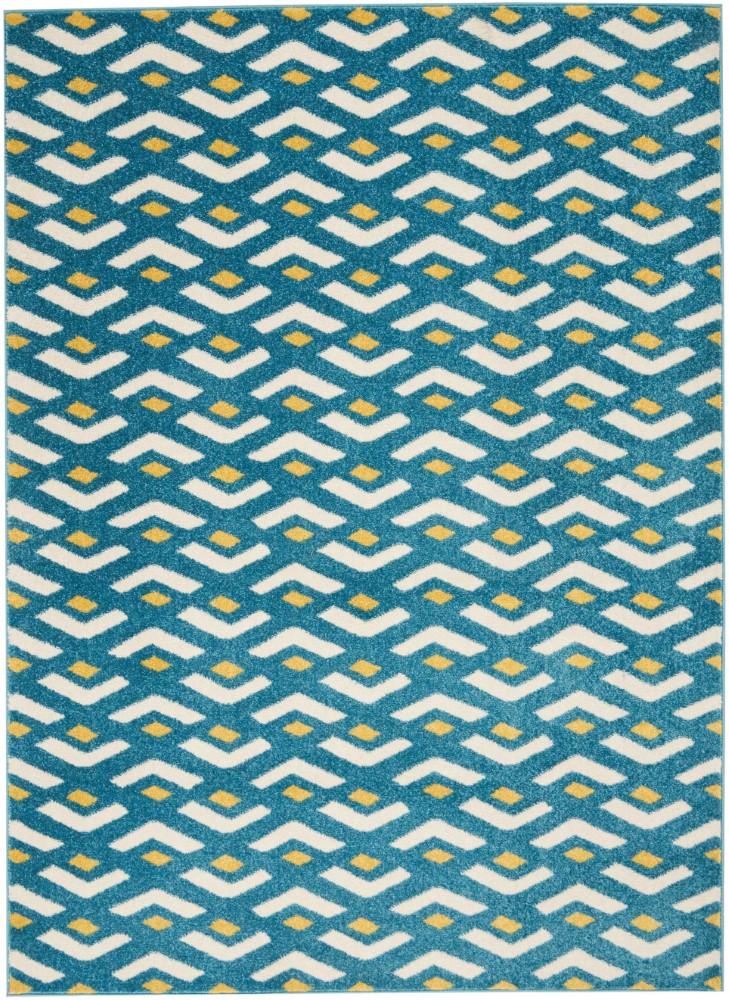 Nourison - Harper DS300 Blue 53in x 73in Area Rug - DS300-99446406965 - CLOSEOUT veiw 1