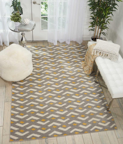 Nourison - Harper DS300 Bone 53in x 73in Area Rug - DS300-99446407054 - CLOSEOUT veiw 2