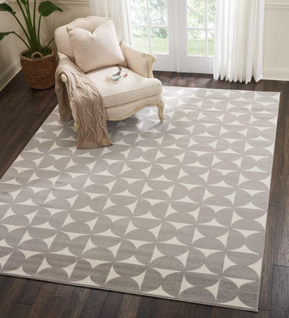 Nourison - Harper DS301 Bone 8x10 Large Rug - DS301-99446407184 - CLOSEOUT veiw 2