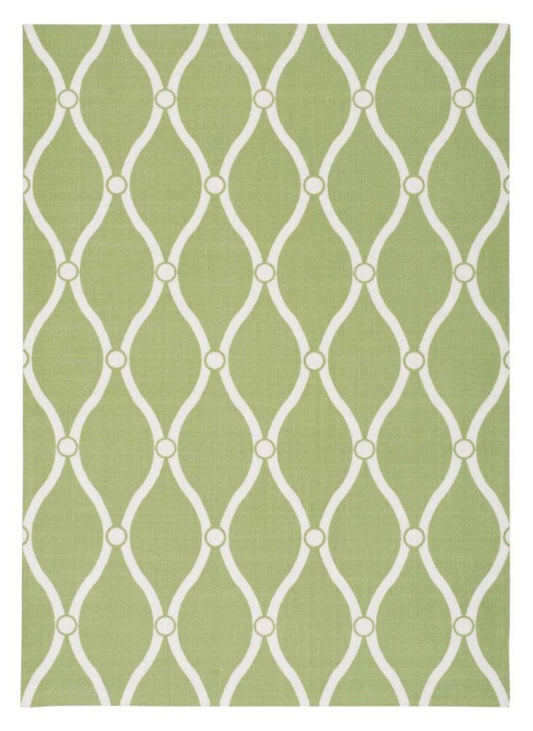 Nourison - Home & Garden RS089 Green 79in x 1010in Rug - RS089-99446207838_CLOSEOUT veiw 1