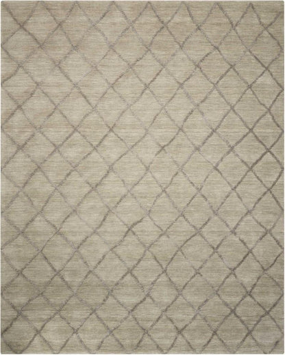 Nourison - Lunette LNT01 Grey 5 x 76in Area Rug - LNT01-99446263513_CLOSEOUT veiw 1