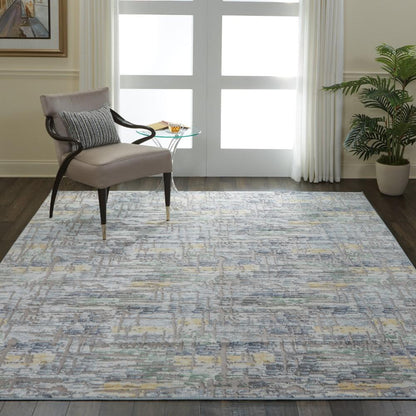 Nourison - Urban Chic URC01 Bone Multicolor 9x12 Oversized Rug - URC01-99446426079 veiw 2