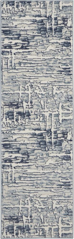 Nourison - Urban Chic URC01 Grey and Slate 22in x 73in Hallway Rug - URC01-99446425935 - CLOSEOUT veiw 1